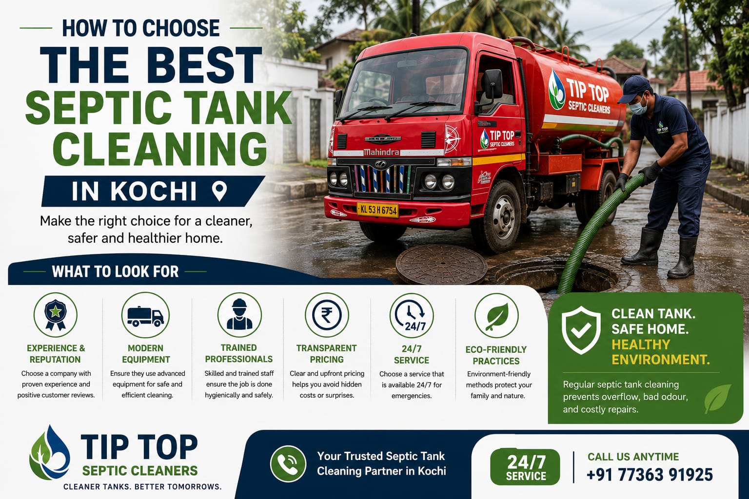 Best Septic Tank cleaners in kochi