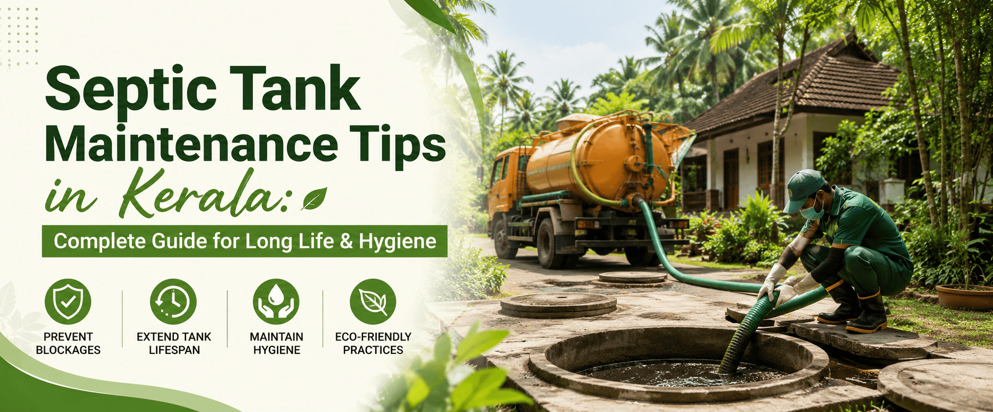 Septic Tank Maintenance Tips in Kerala: Complete Guide for Long Life & Hygiene
