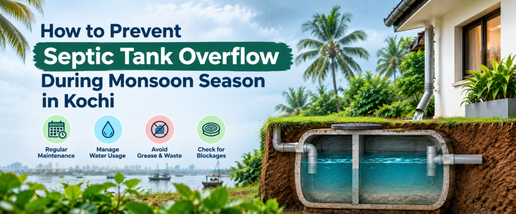 How to Prevent Septic Tank Overflow During Monsoon Season in Kochi
